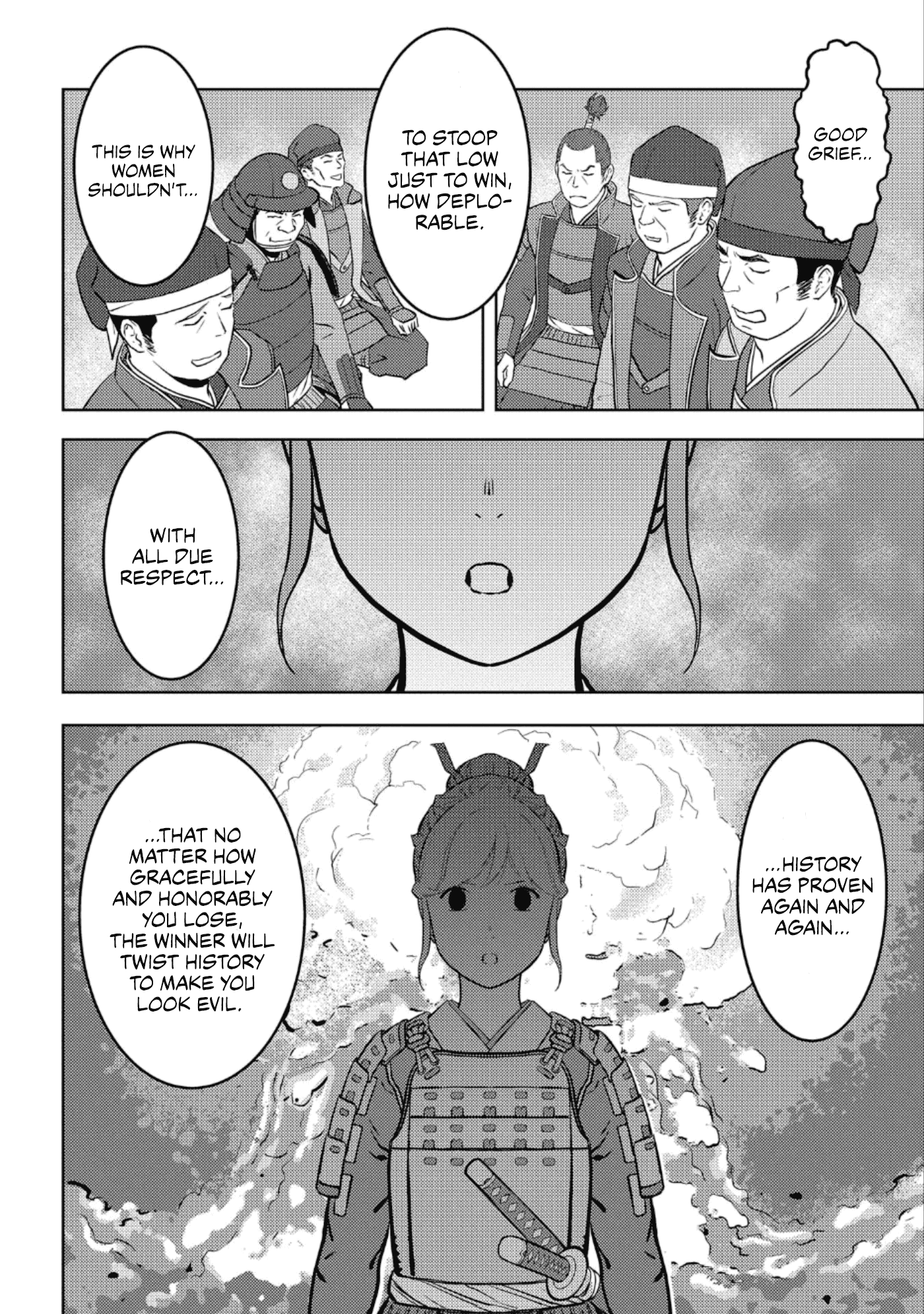 Sengoku Komachi Kuroutan: Noukou Giga Chapter 48 21